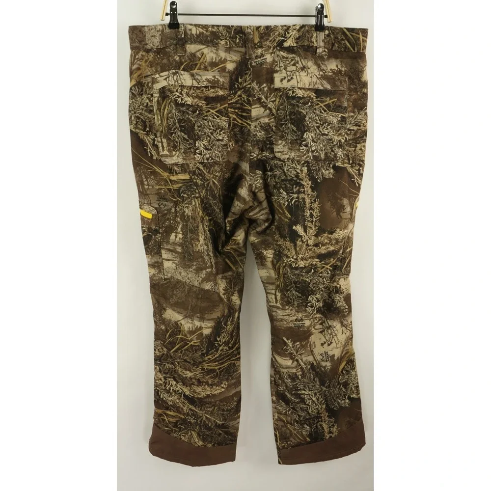 Realtree Scent Factor MAX-1 Waterproof‎ Windproof Men's XL Camo Zip Cargo Pants